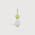 Sterling Silver Girl Necklace or Charm with Peridot Gemstone - August Birthstone | Precious People