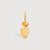 Gold Son or Boy with Citrine Gemstone - November Birthstone