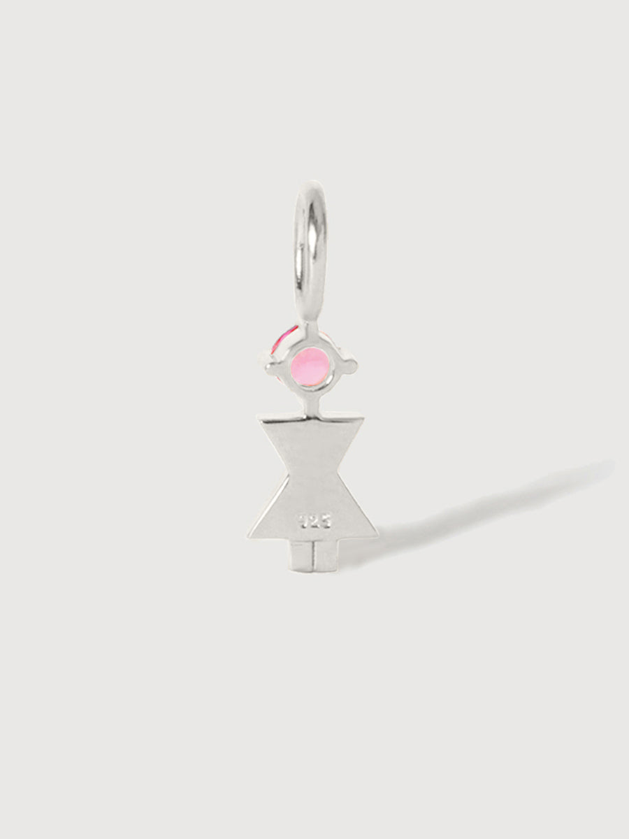 Srebrna mama lub kobieta z różowym turmalinem – kamień narodzinowy października